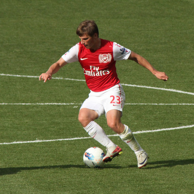 Andrei Arshavin Playing for Arsenal