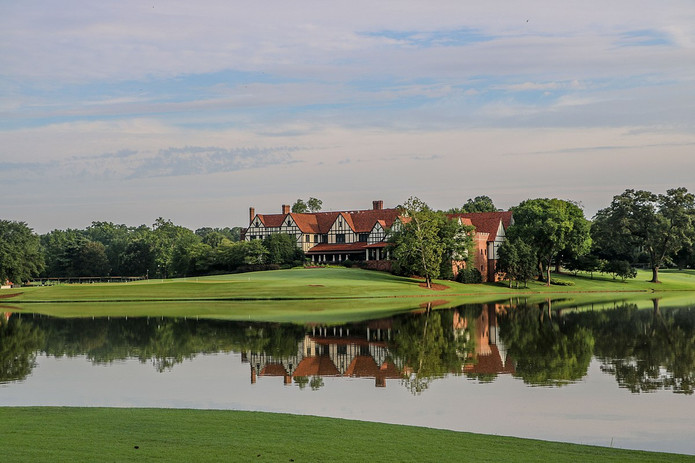 East Lake Golf Course Clubhouse in Atlanta USA