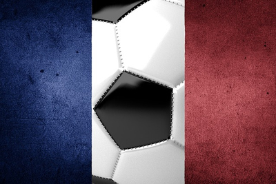 France Football Flag