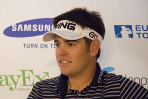Golfer Louis Oosthuizen